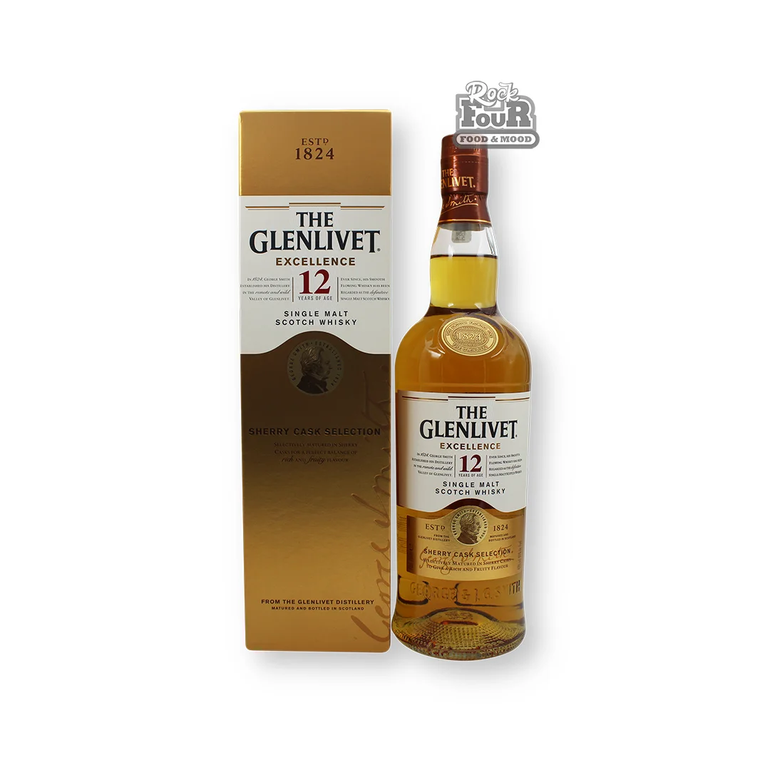 Whiskey "The Glenlivet Excellence" 12 years old, 700ml